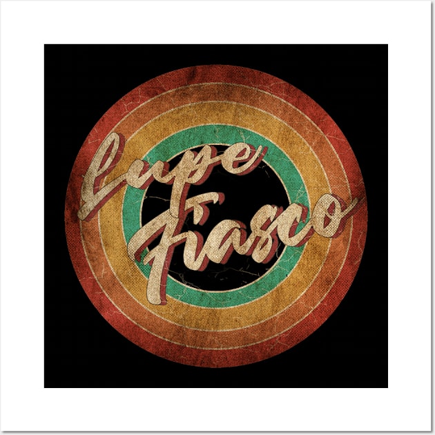 Lupe Fiasco - Vintage Circle Art Wall Art by antongg